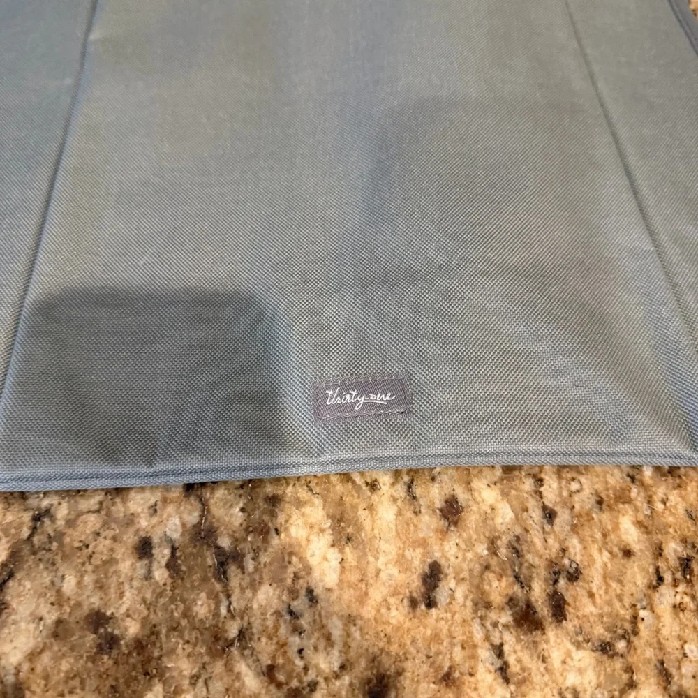 Thirty-One Your Way Rectangle Lid Replacement Gray Storage Bin Basket Cover